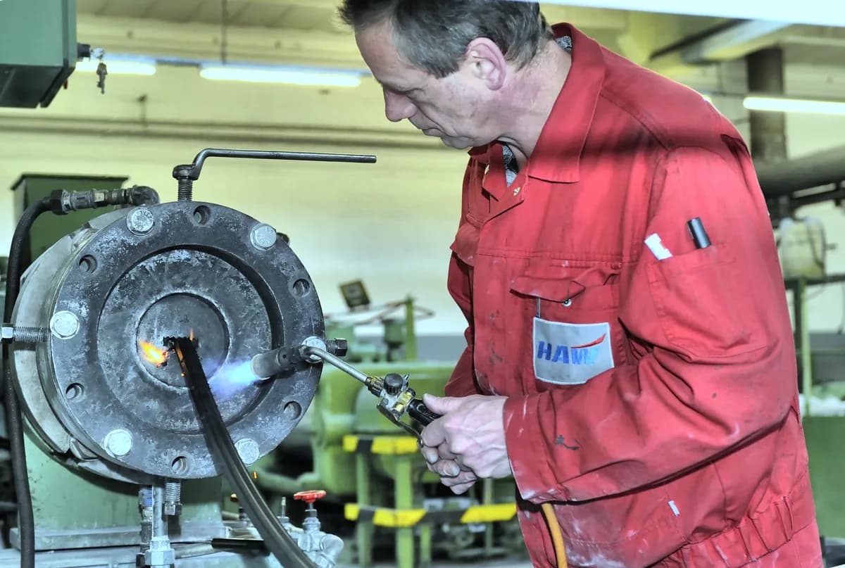 Manual Application: Hot Vulcanisation